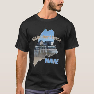 Camiseta Old Orchard Beach Maine Souvenir OOOB Pier Shoreli