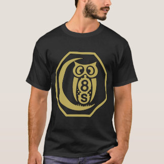 Camiseta Old Owl Gold Crest