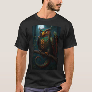 Camiseta Old Owl Gold Crest