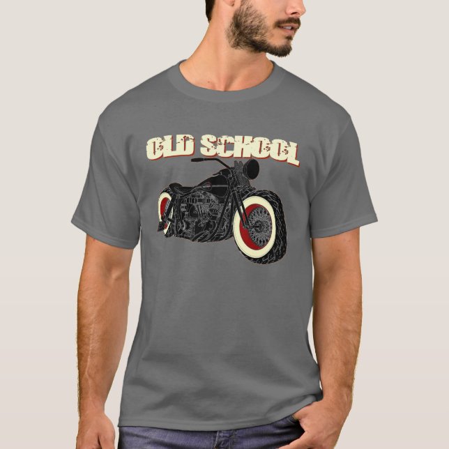 Camiseta - Old School Bobber-3 (Frente)