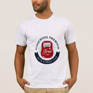 Camiseta Old School Premium True 1953 Clube de Elite Fitnes