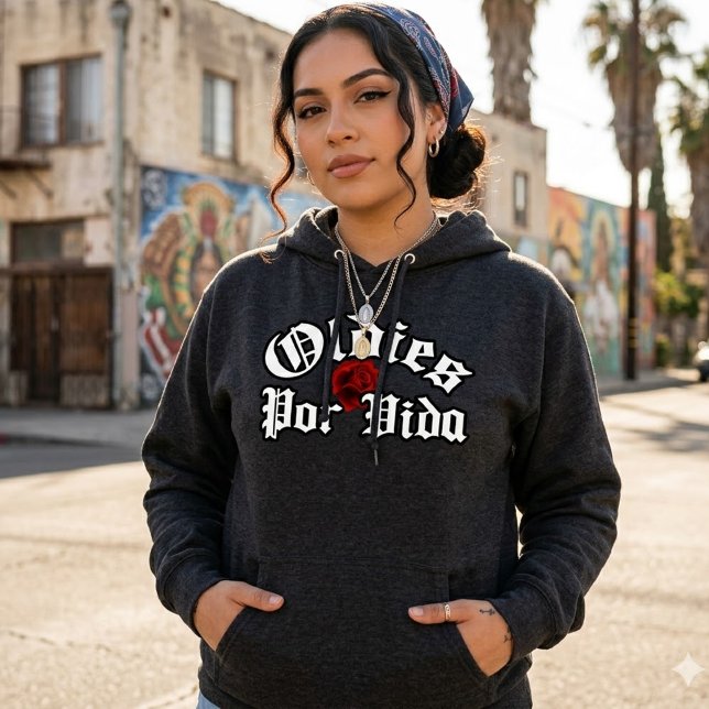 Camiseta Oldies por vida   (Oldies por vida hoodie)