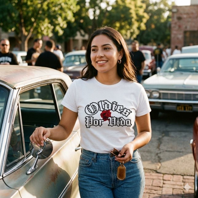 Camiseta oldies por vida (Oldies por vida tshirt)