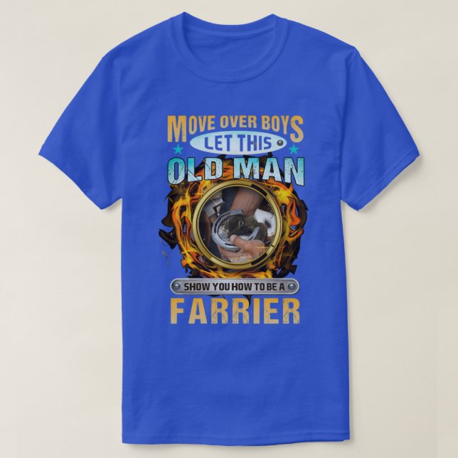 Camiseta Oldman Farrier T (Frente do Design)