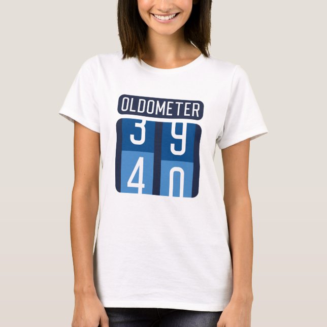 Camiseta Oldometer 40 (Frente)