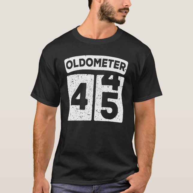Camiseta Oldometer 44 45 45º Aniversário (Frente)