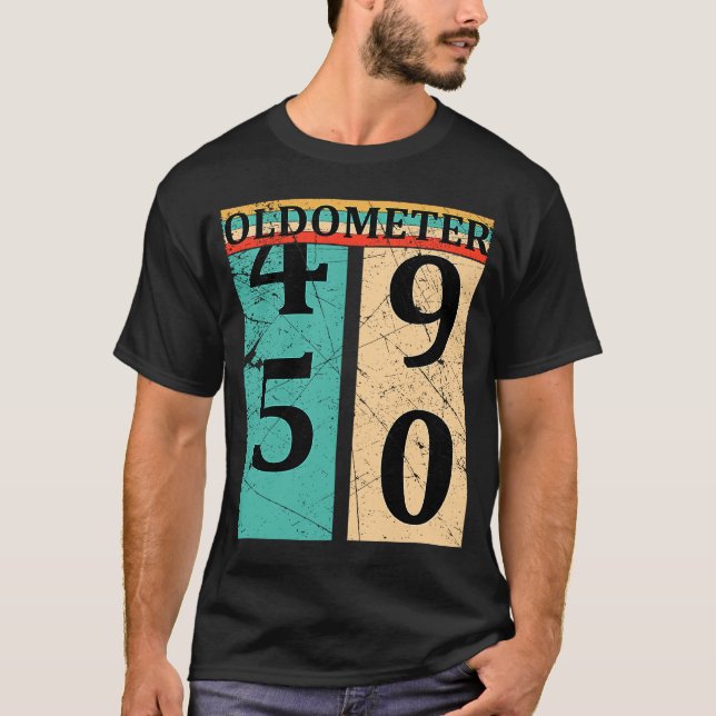 Camiseta Oldometer 49 50 50º Aniversário (Frente)