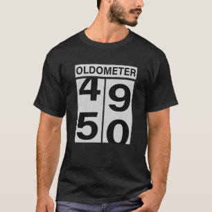 Camiseta Oldometer de 50 anos