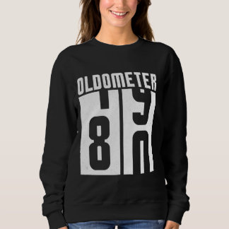 Camiseta Oldometer Odometer Funny 80 Birthday 80 Anos Ol