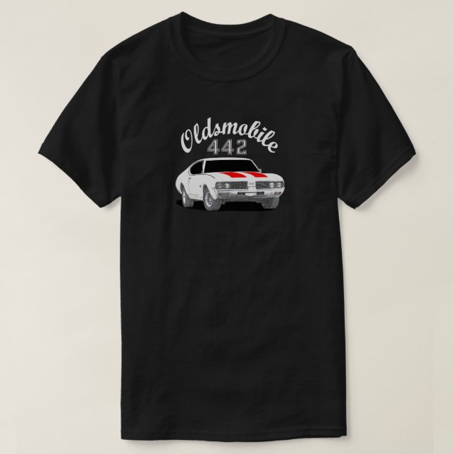 CAMISETA OLDSMOBILE 442 (Frente do Design)