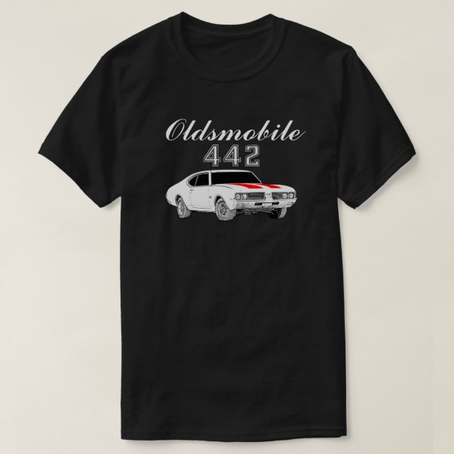 CAMISETA OLDSMOBILE 442 (Frente do Design)