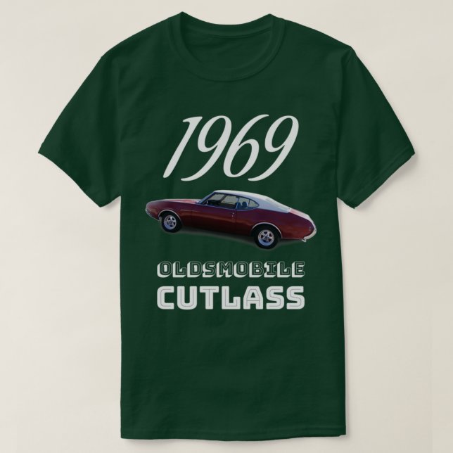Camiseta Oldsmobile Cutlass 1969 (Frente do Design)