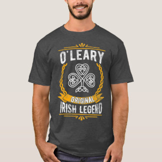 Camiseta OLeary Irish Name Gift Vintage Ireland Family
