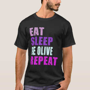 Camiseta Oleicoleira Dormir Repetir Oleoleira