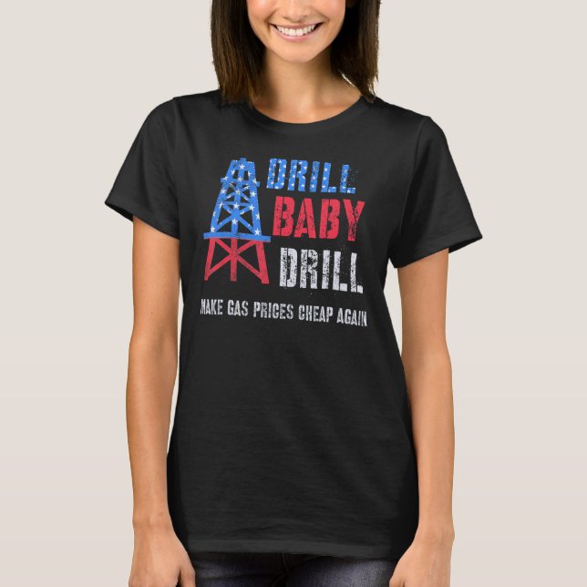 Camiseta Oleiros De Apoiadores De Óleo Usam Órig De Excelen (Frente)