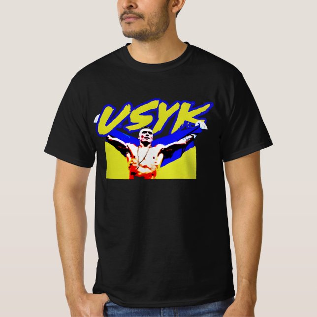 Camiseta Oleksandr usyk Champion (Frente)