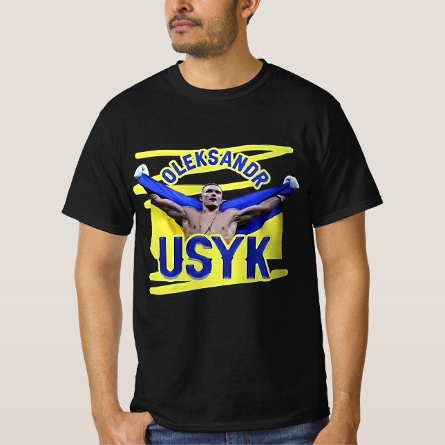 Camiseta Oleksandr usyk Trendy (Frente)