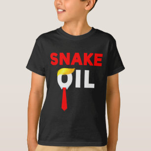 Camiseta Óleo de Cobra Engraçado Anti-trump Fantasia Hallow