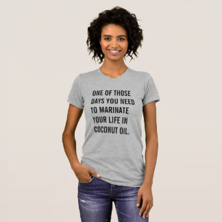 Camiseta Óleo de coco