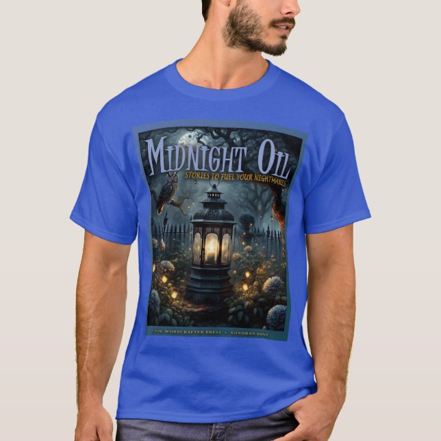 Camiseta Óleo de Meia-Noite  (Frente)