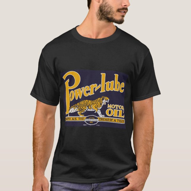 Camiseta Óleo de Motor Power Lube (Frente)