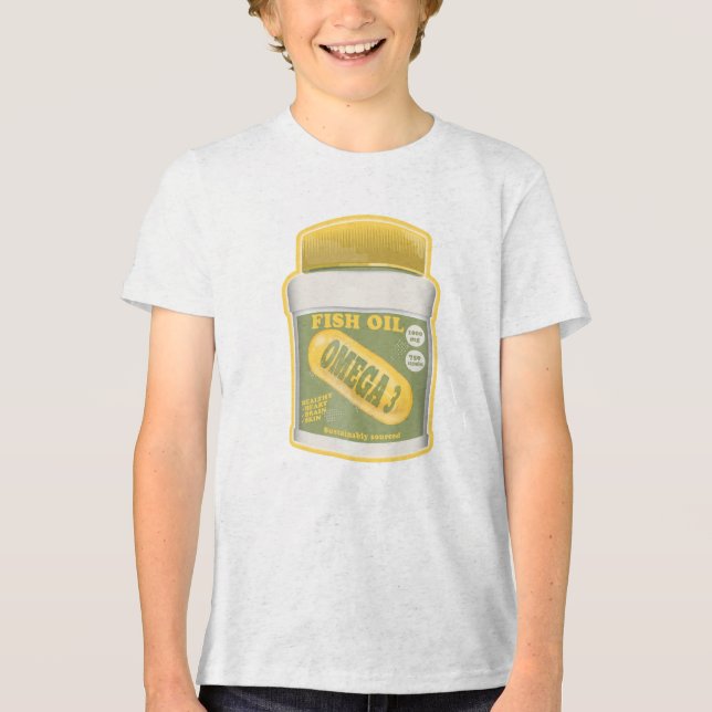 Camiseta Óleo de peixe ômega 3 (Frente)