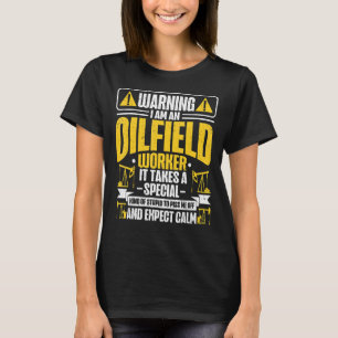 Camiseta Óleo poço de petróleo Lixo de Oilfield Lixeira Rou