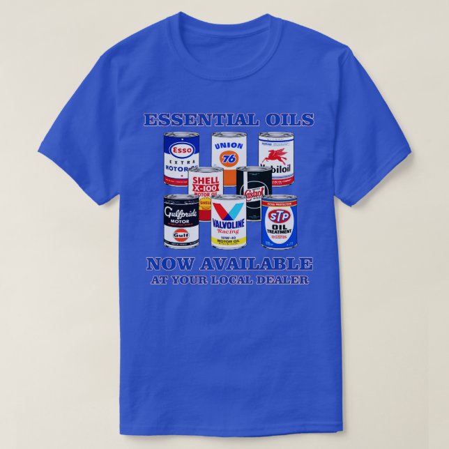 Camiseta Óleos essenciais (Frente do Design)