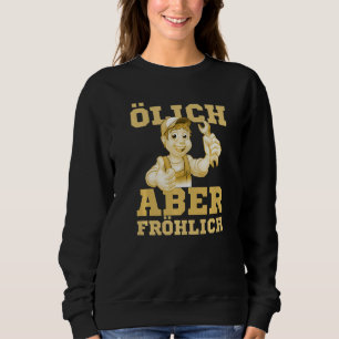 Camiseta Oleoso mas feliz - ditado de mecânico de automóvei