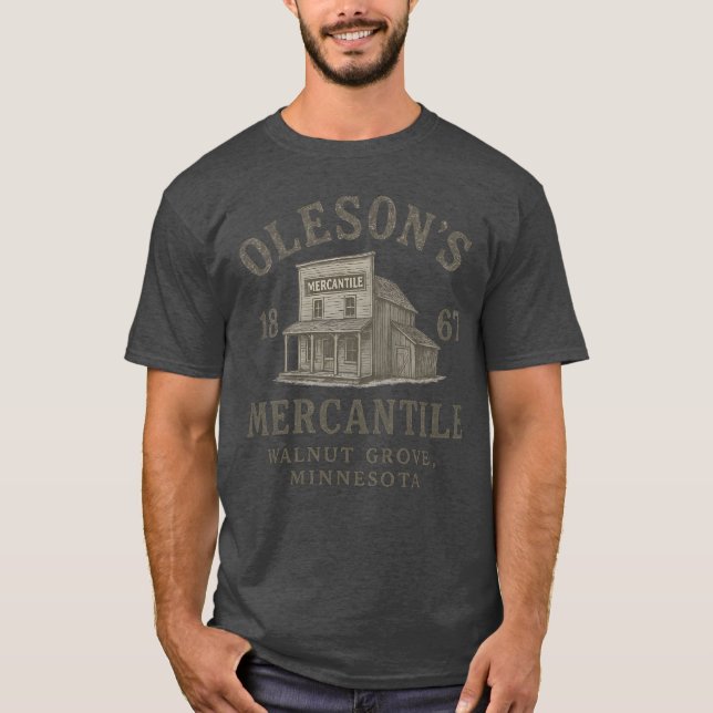 Camiseta Oleson's Mercantile (Frente)