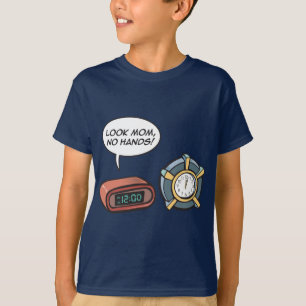 Camiseta Olha Mãe, Sem Mãos!