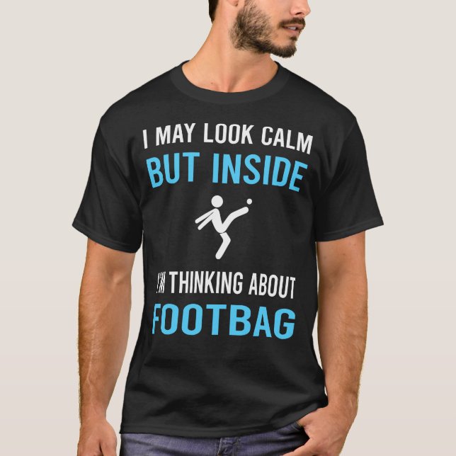 Camiseta Olha O Empilhador De Saco Calmo (Frente)