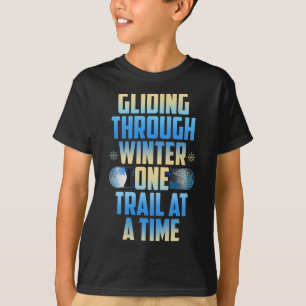 Camiseta Olhando Através Do Inverno Uma Trilha De Cada Vez