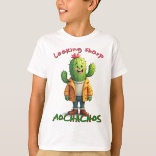 Camiseta Olhando para mochachos afiados, amante de cacto