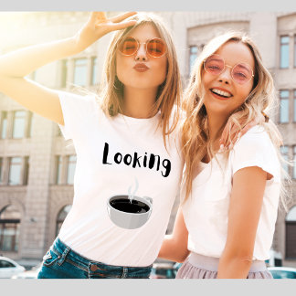 Camiseta Olhando quente