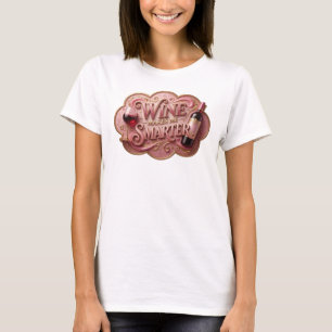 Camiseta Olhar Cativante VINHO ME TORNA MAIS INTEL