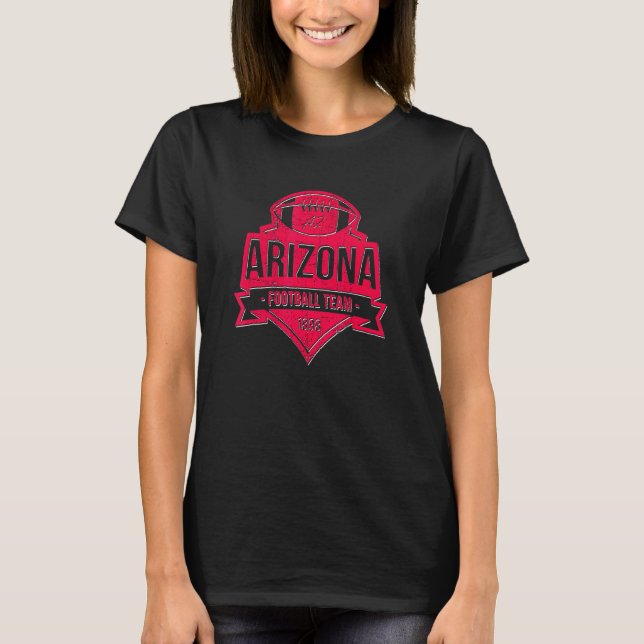 Camiseta Olhar de Falha Angustiado Cardinal Festa Tailgate  (Frente)