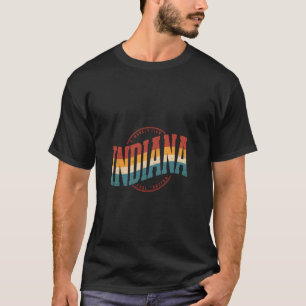 Camiseta Olhar de Orgulho Urbano Indiana Vintage Cidade Ant