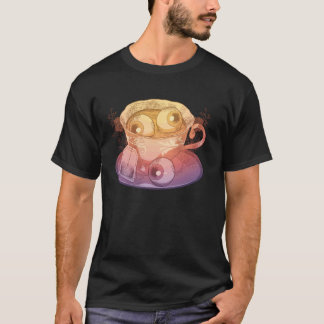 Camiseta Olhar Estético Weirdcore Chá Globos Oculares Dream