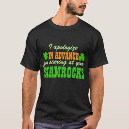 Camiseta Olhar fixamente em seus trevos