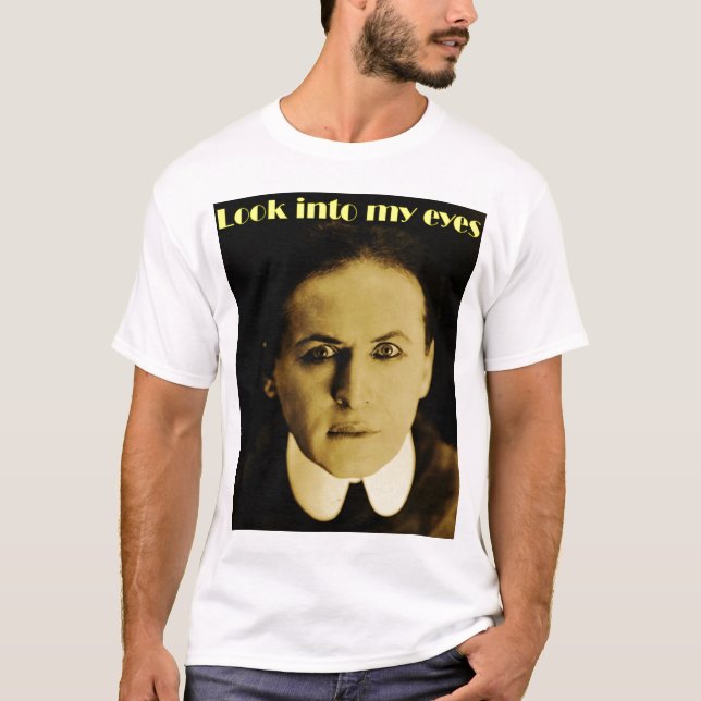 Camiseta Olhar fixamente Houdini (Frente)
