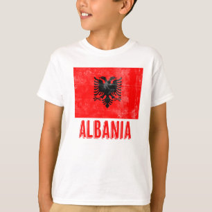 Camiseta Olhar "Grunge" da Albânia