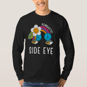 Camiseta Olhar Lateral Bombástico Meme de Gíria Viral