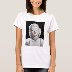 Camiseta Olhar MIC01BWRD-V3 da esmeralda Heart.tif do amor