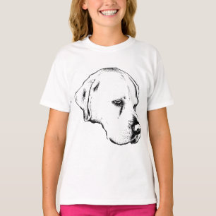 Camiseta Olhar nítido, estilo tranquilo
