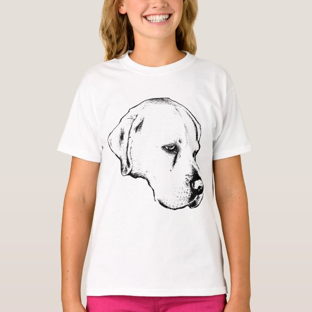 Camiseta Olhar nítido, estilo tranquilo (Frente)