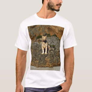 Camiseta Olhar para o Tigre Branco  
