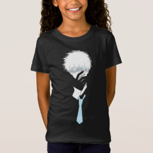 Camiseta Olhar Turquesa: Design de Anime