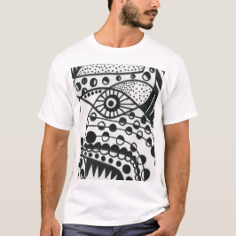 Camiseta Olhe e escute design