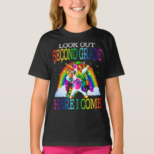 Camiseta Olhe O Segundo Grau Aqui Eu Vim Unicórnio